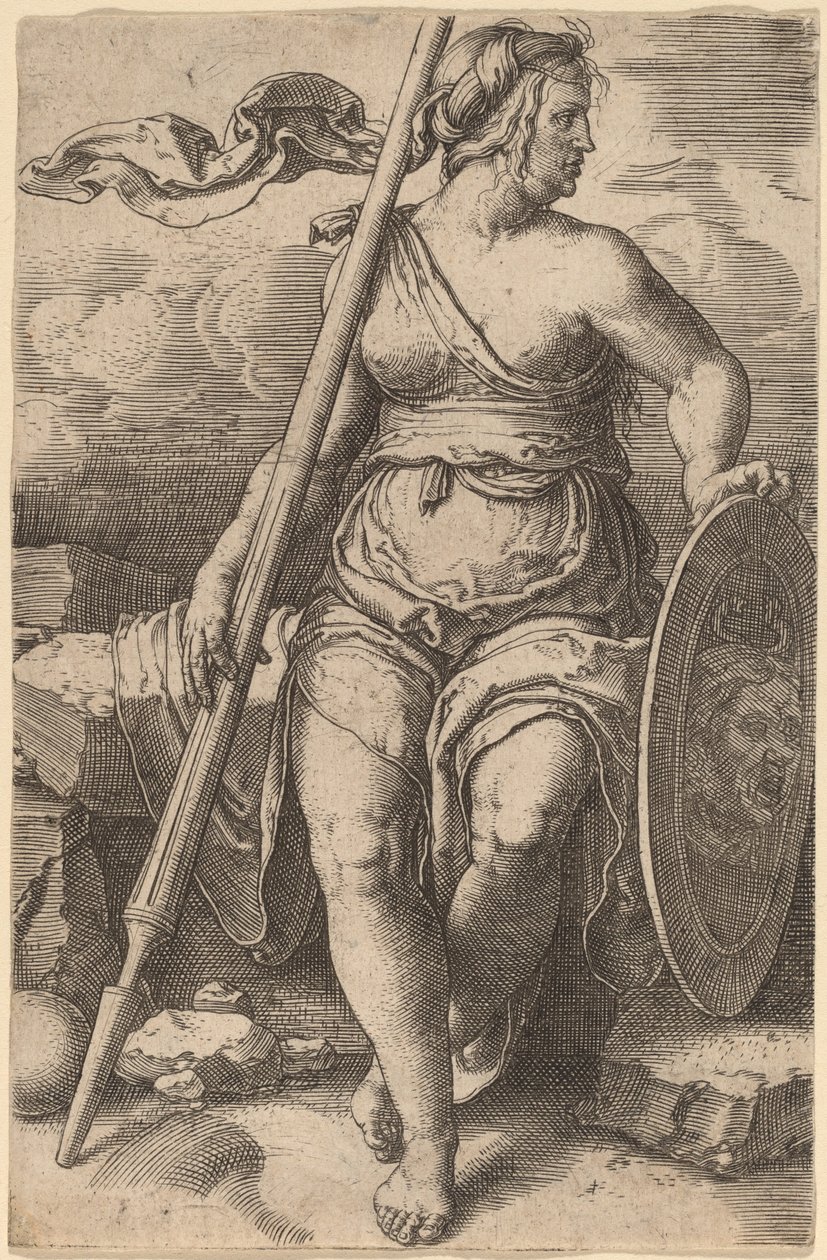 Palas Atena de Lucas van Leyden