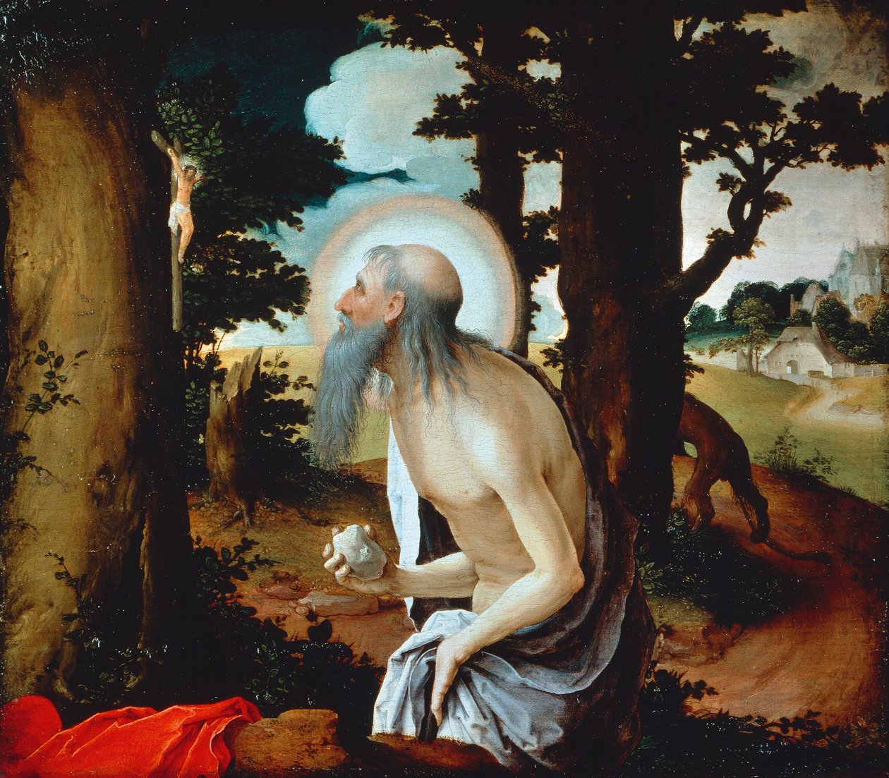 Penitente São Jerônimo de Lucas van Leyden