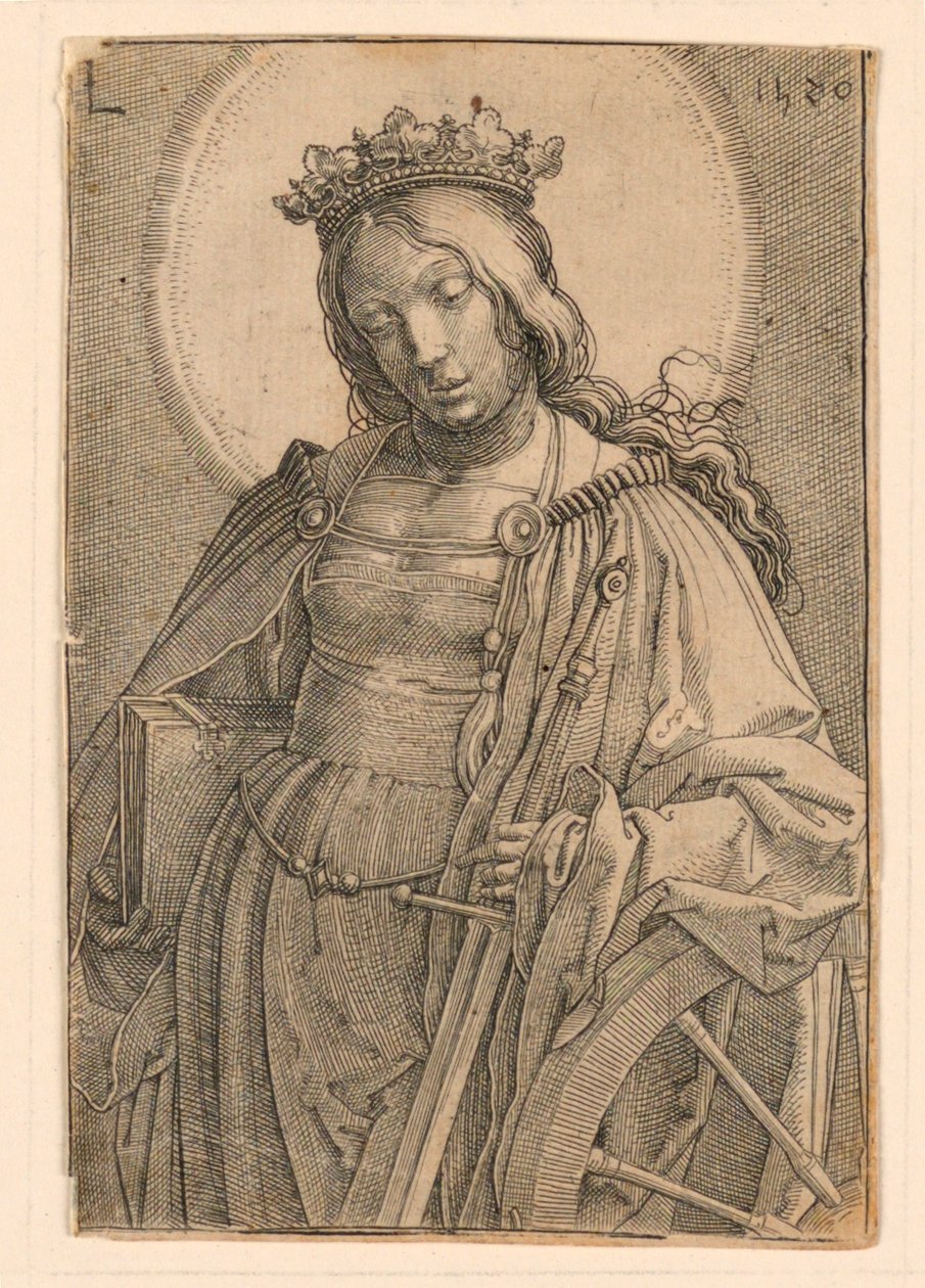 Santa Catarina de Lucas van Leyden
