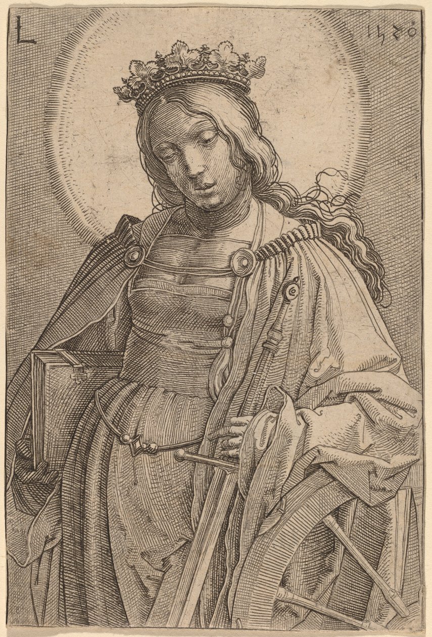 Santa Catarina de Lucas van Leyden