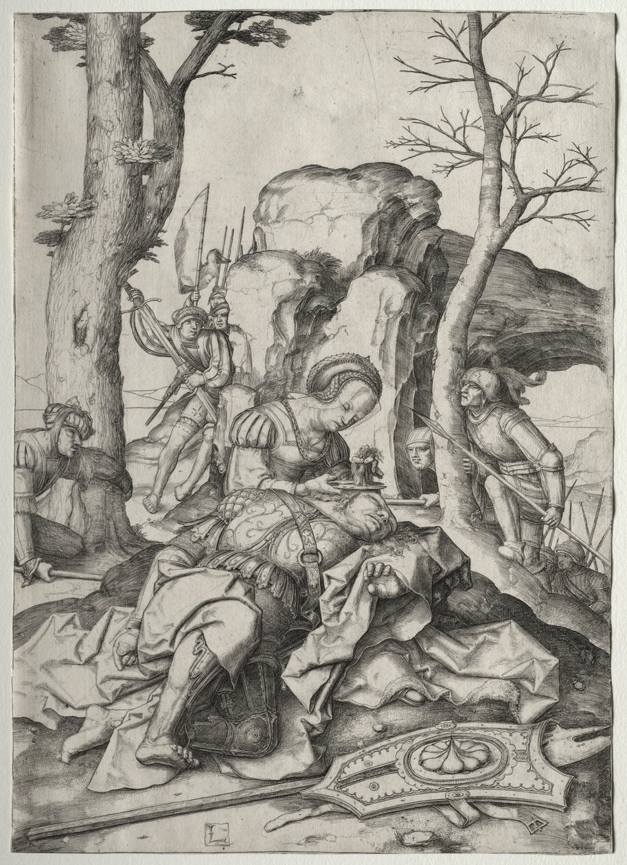 Sansão e Dalila de Lucas van Leyden