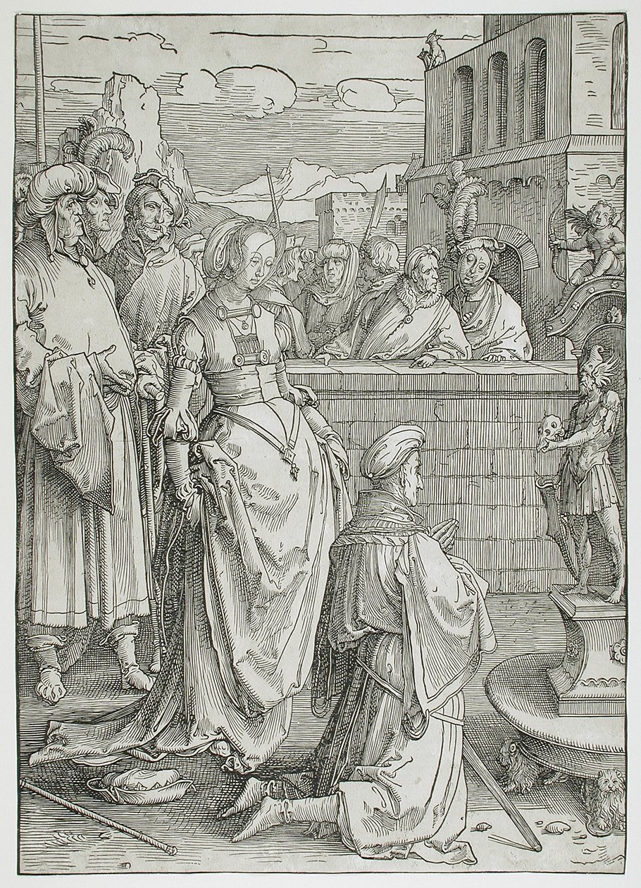 A idolatria de Salomão de Lucas van Leyden