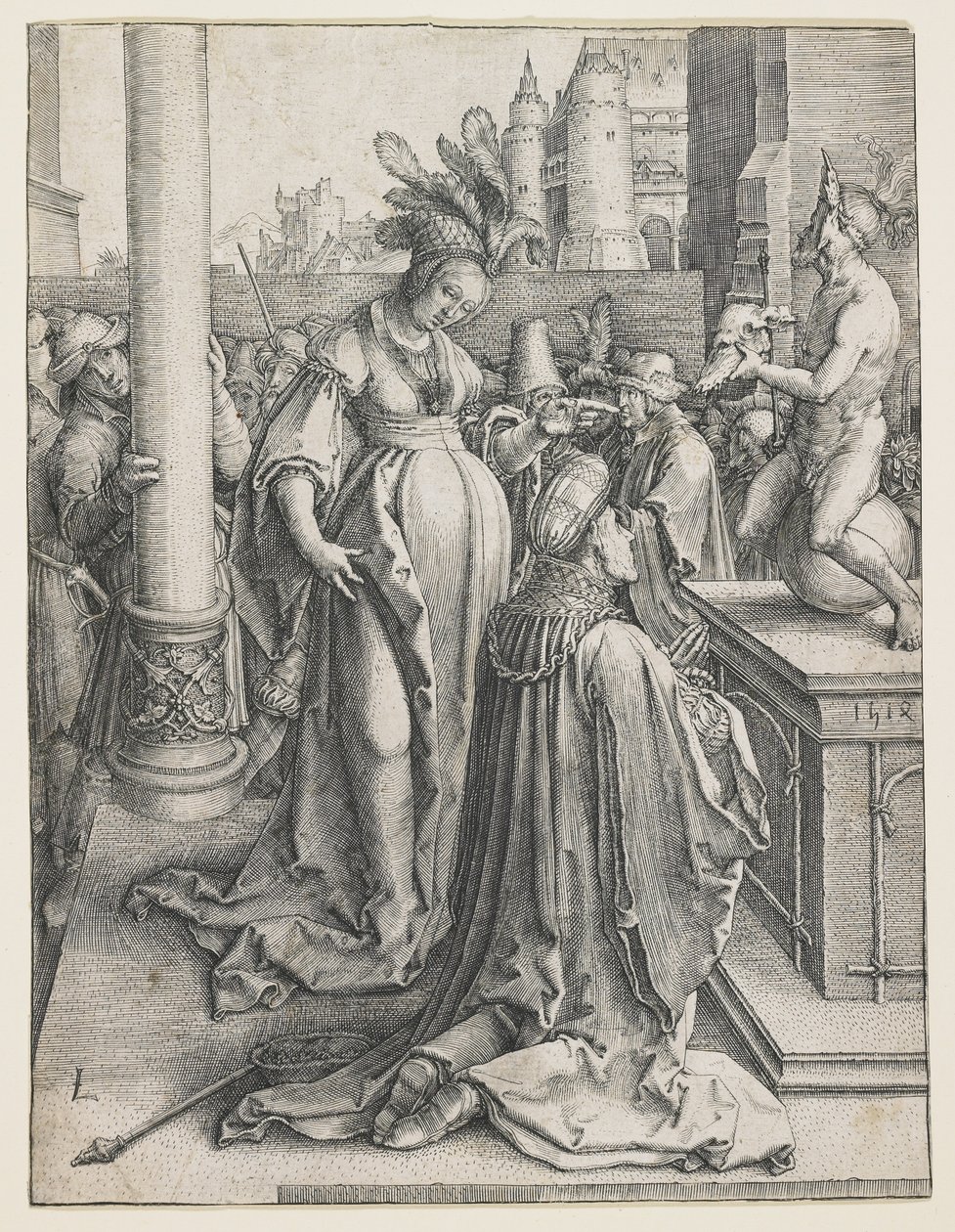 A Idolatria de Salomão de Lucas van Leyden