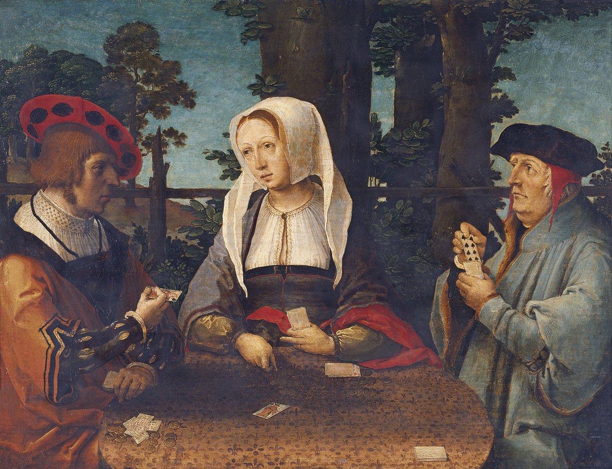 Os jogadores de cartas de Lucas van Leyden