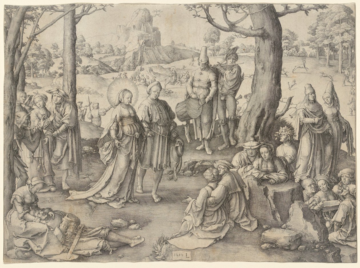 A Dança de Santa Maria Madalena de Lucas van Leyden
