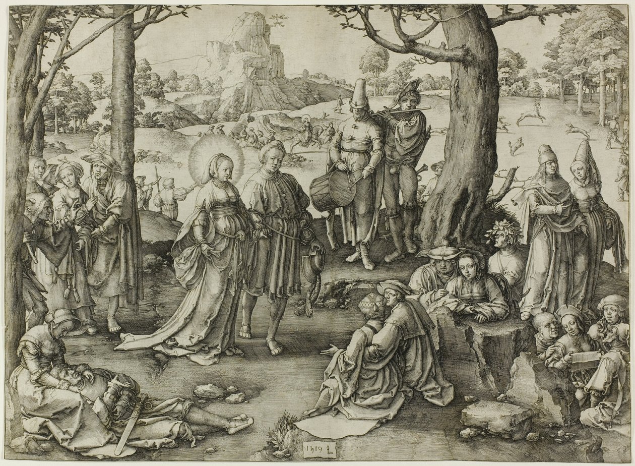 A Dança de Santa Maria Madalena de Lucas van Leyden