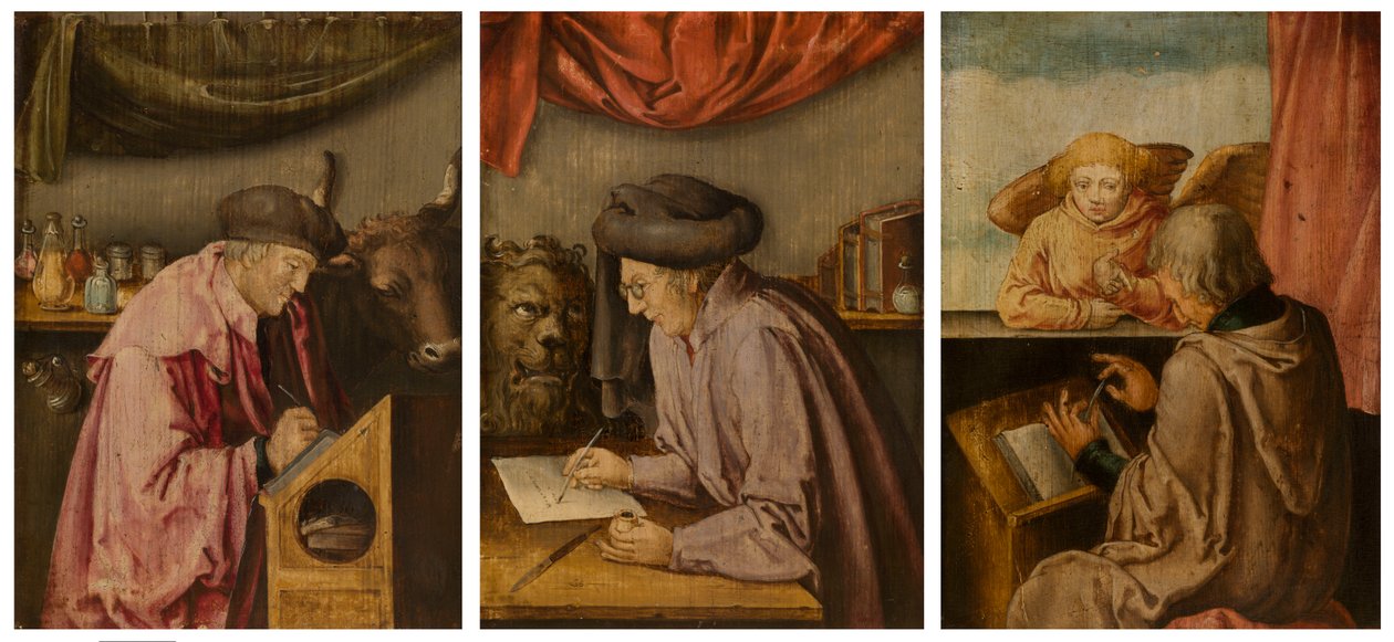 Os Evangelistas de Lucas van Leyden