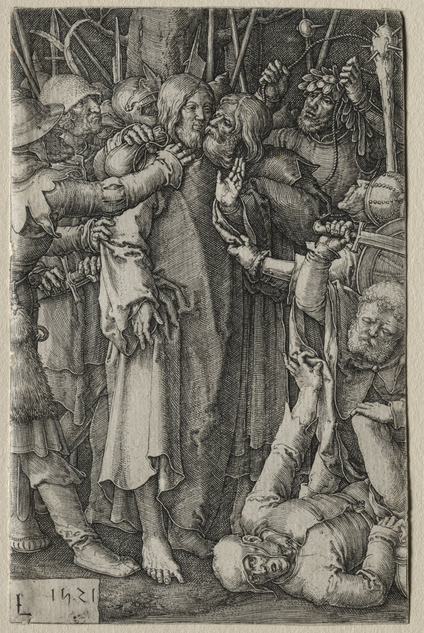 A Paixão: A Captura de Jesus de Lucas van Leyden