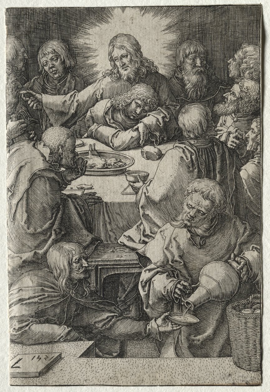 A Paixão: A Última Ceia de Lucas van Leyden
