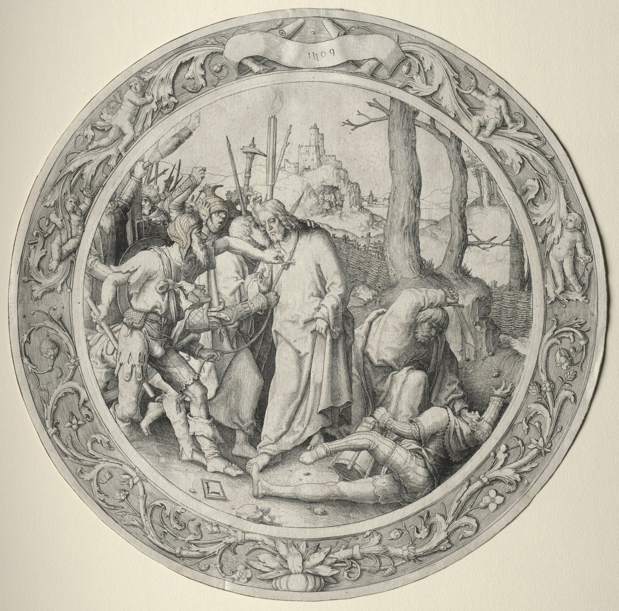 A Paixão Redonda: A Traição de Cristo de Lucas van Leyden