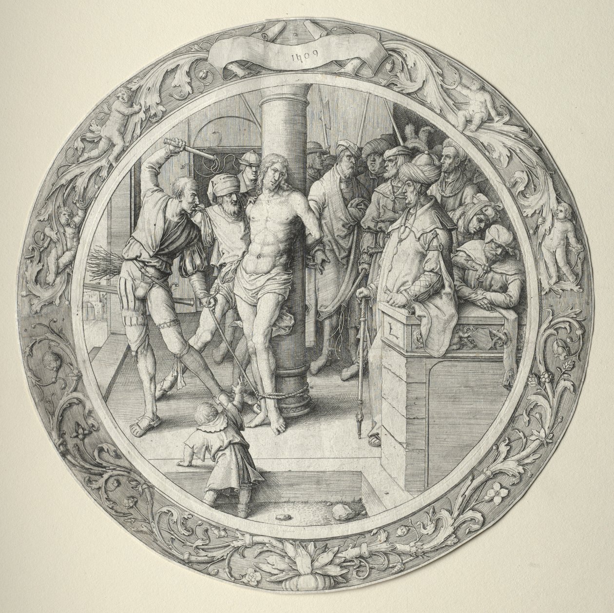A Paixão Redonda: A Flagelação de Lucas van Leyden
