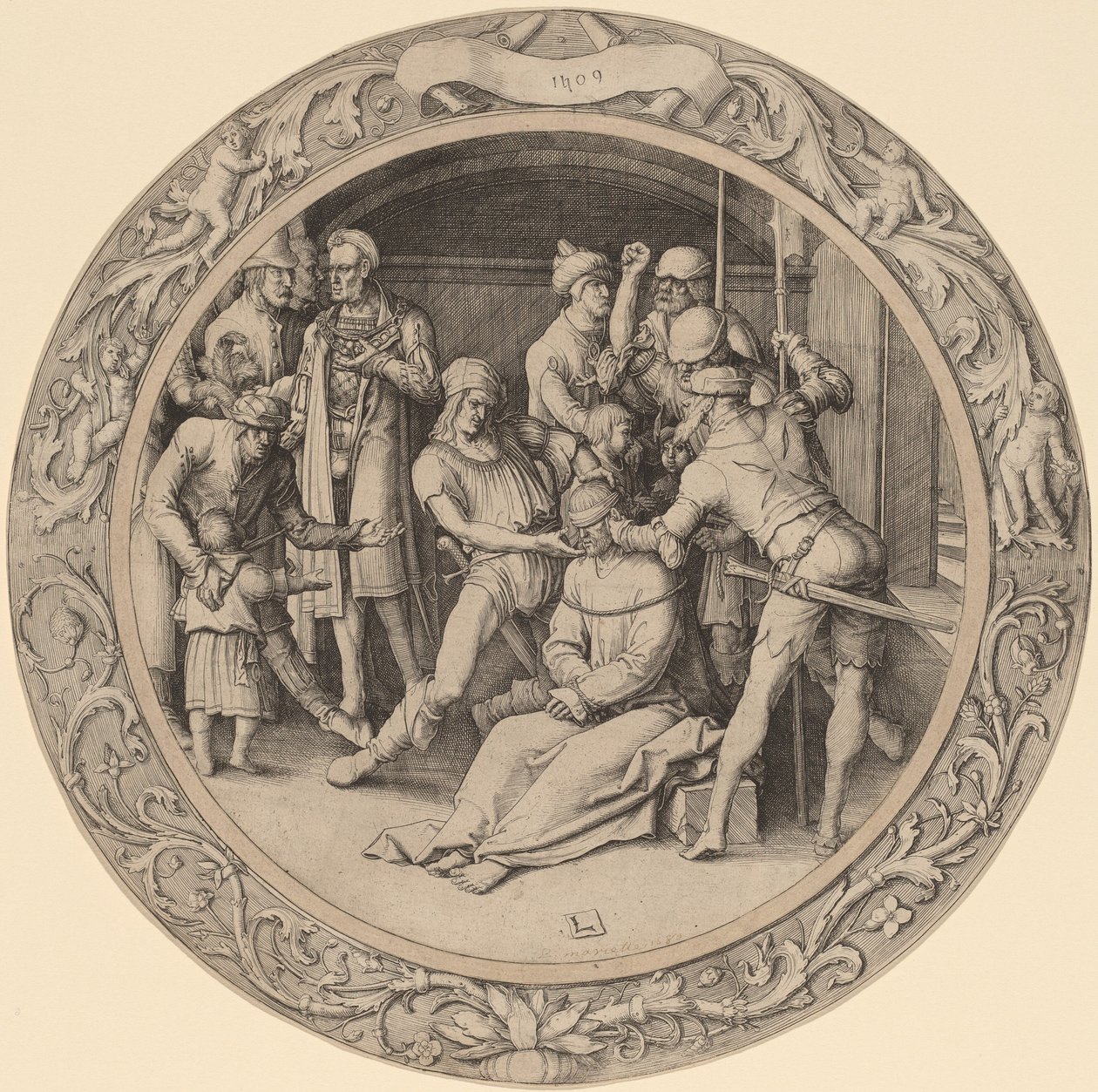 O escárnio de Cristo de Lucas van Leyden