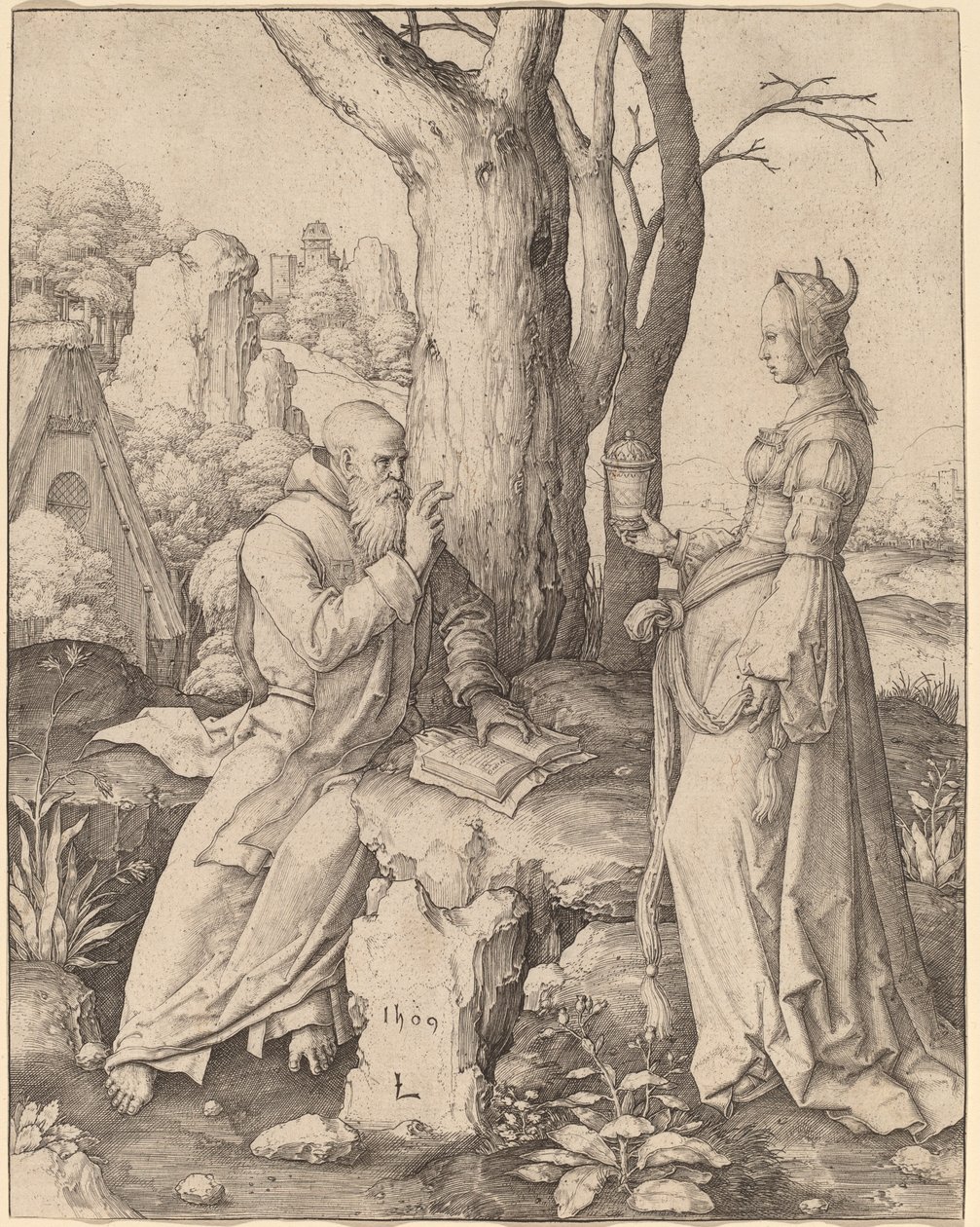 The Temptation of Saint Anthony de Lucas van Leyden