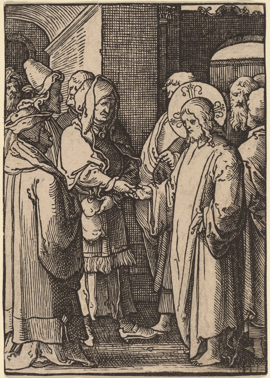 O dinheiro do tributo de Lucas van Leyden