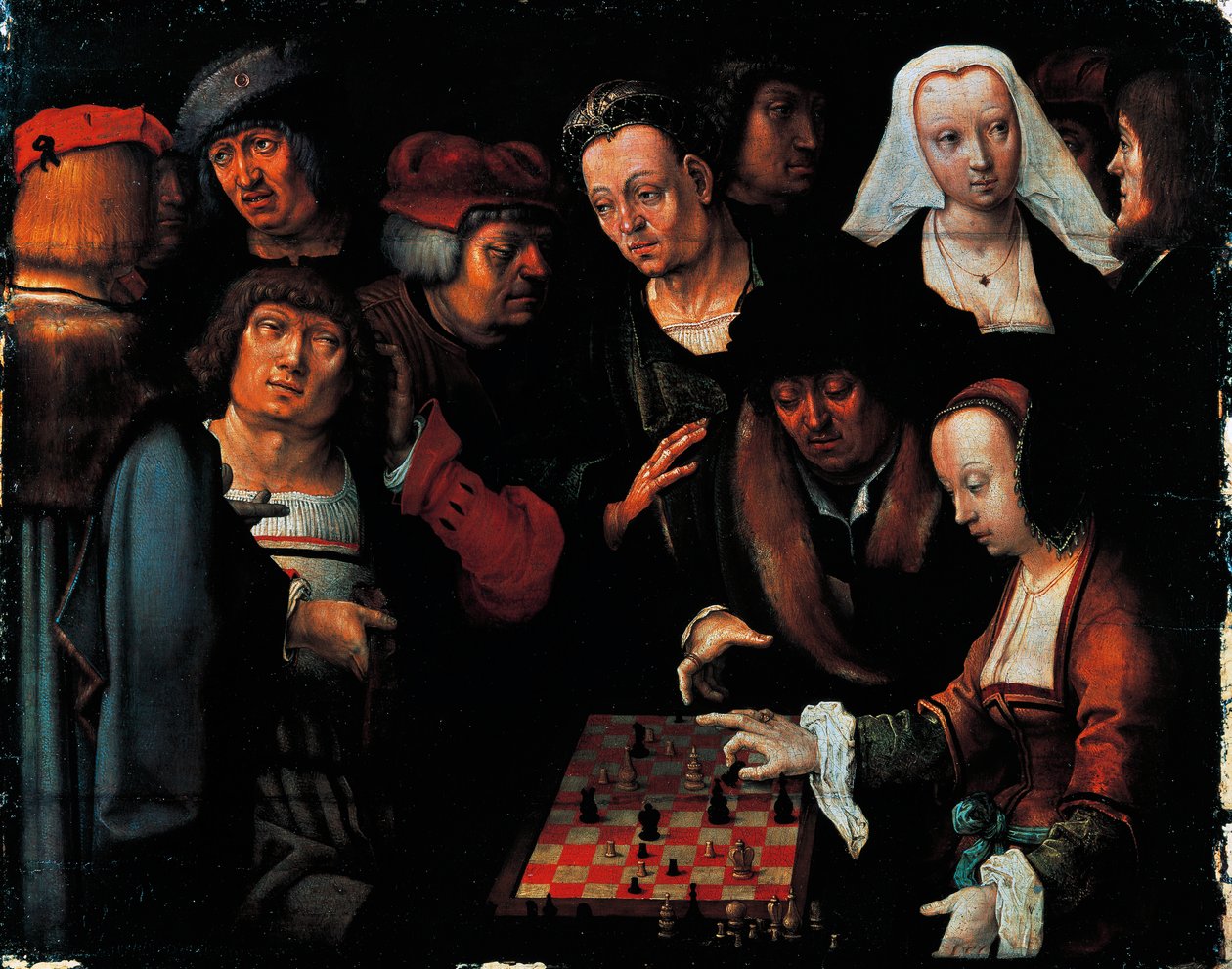 Os jogadores de xadrez de Lucas van Leyden