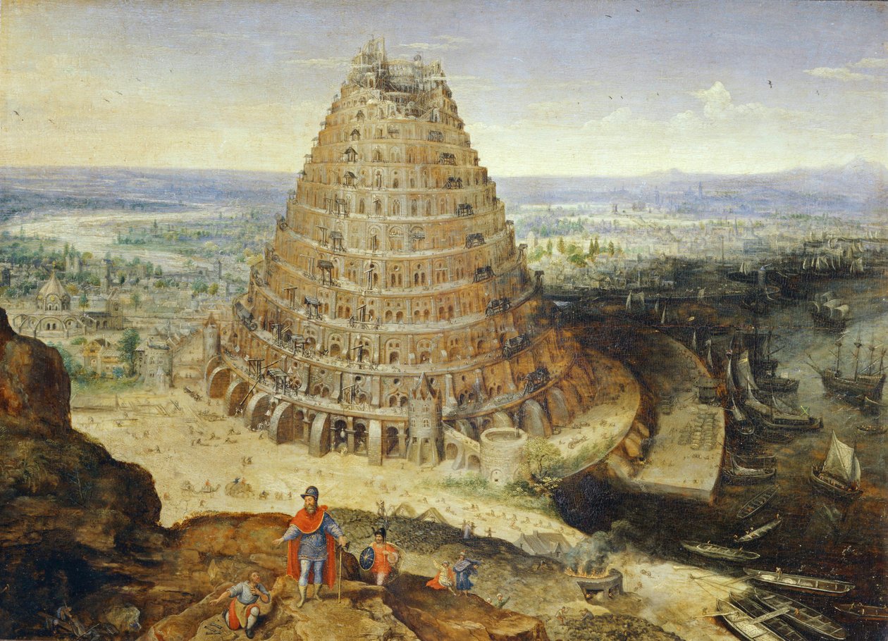 A Torre de Babel ... de Lucas van Valckenborch
