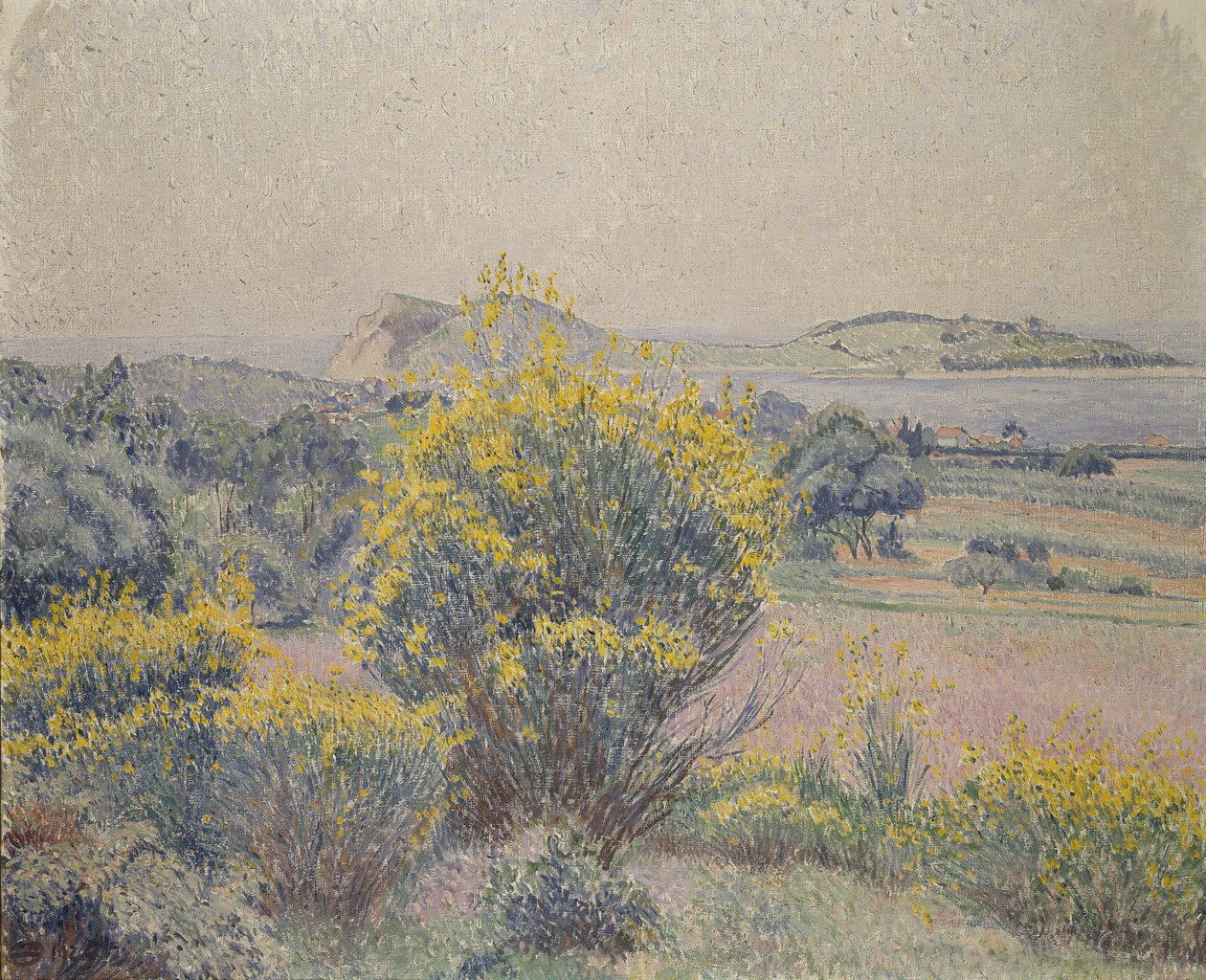 Vassoura, Le Brusq, 1925 de Lucien Pissarro