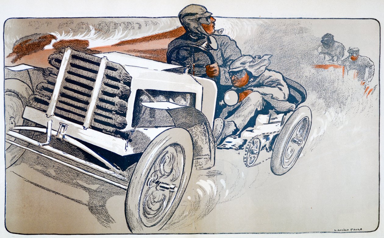 "The Farman Brothers", século XX de Lucien Faure
