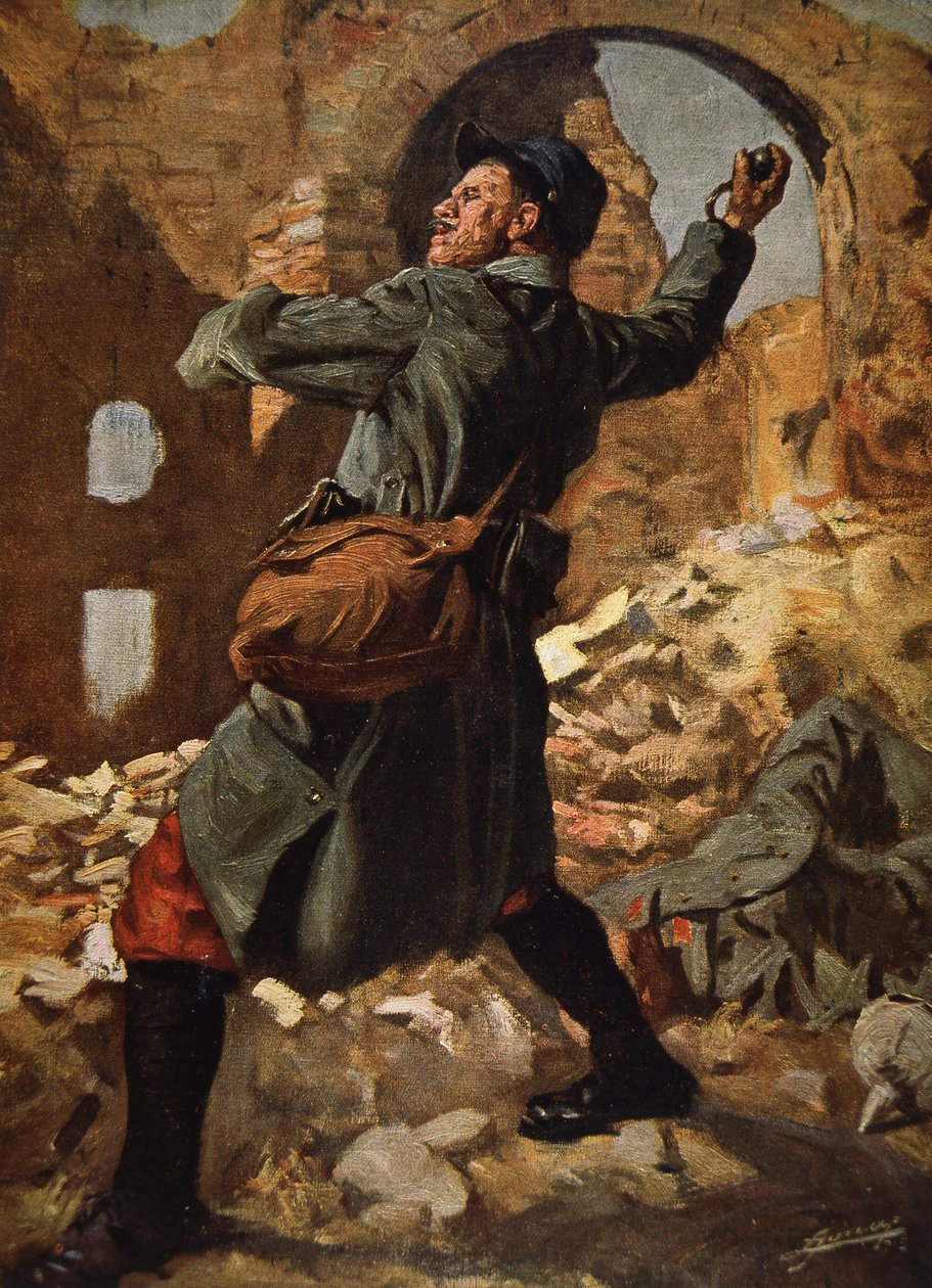 O Granadeiro de 1915 de Lucien Hector Jonas