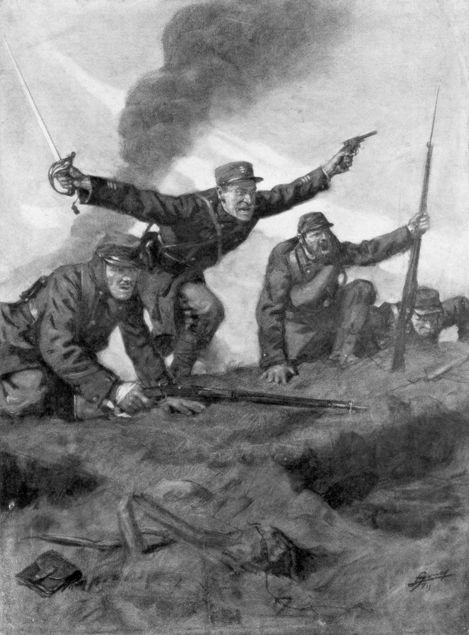 Over the Top, 16 de fevereiro de 1915, 1926. de Lucien Jonas
