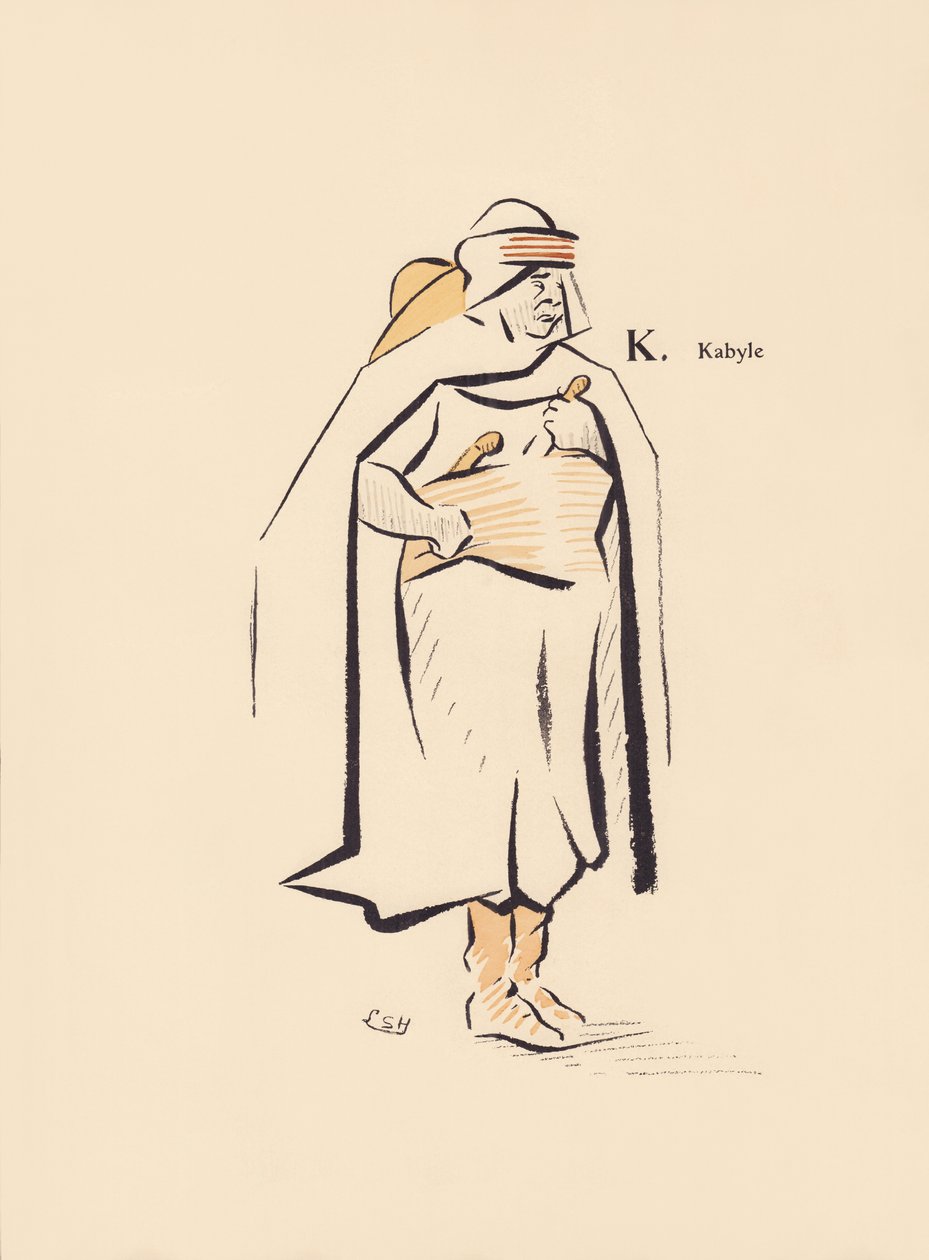 K. Kabyle de Lucien L. (active 1904) Henreaux