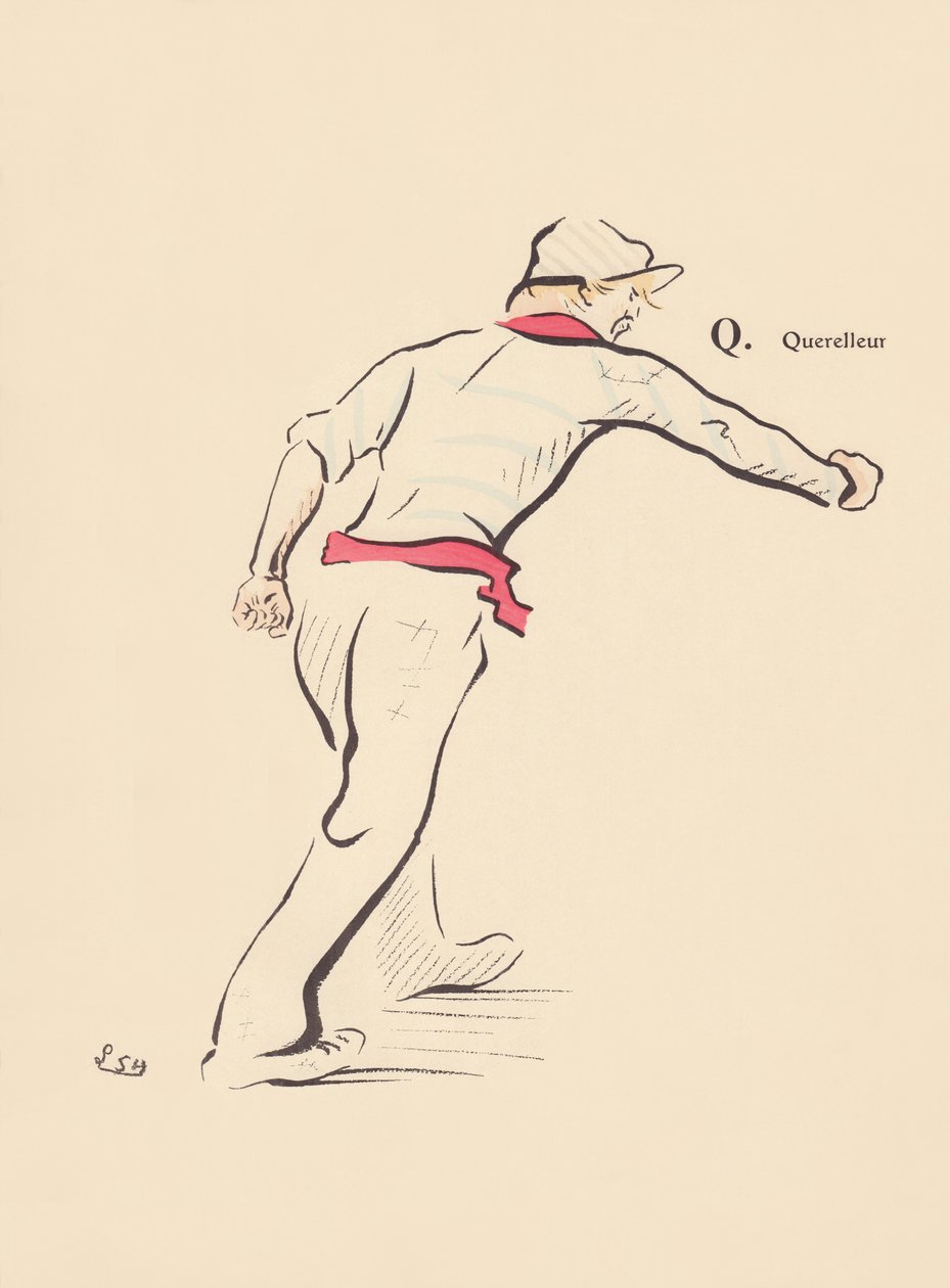 Q. Questionador de Lucien L. (active 1904) Henreaux
