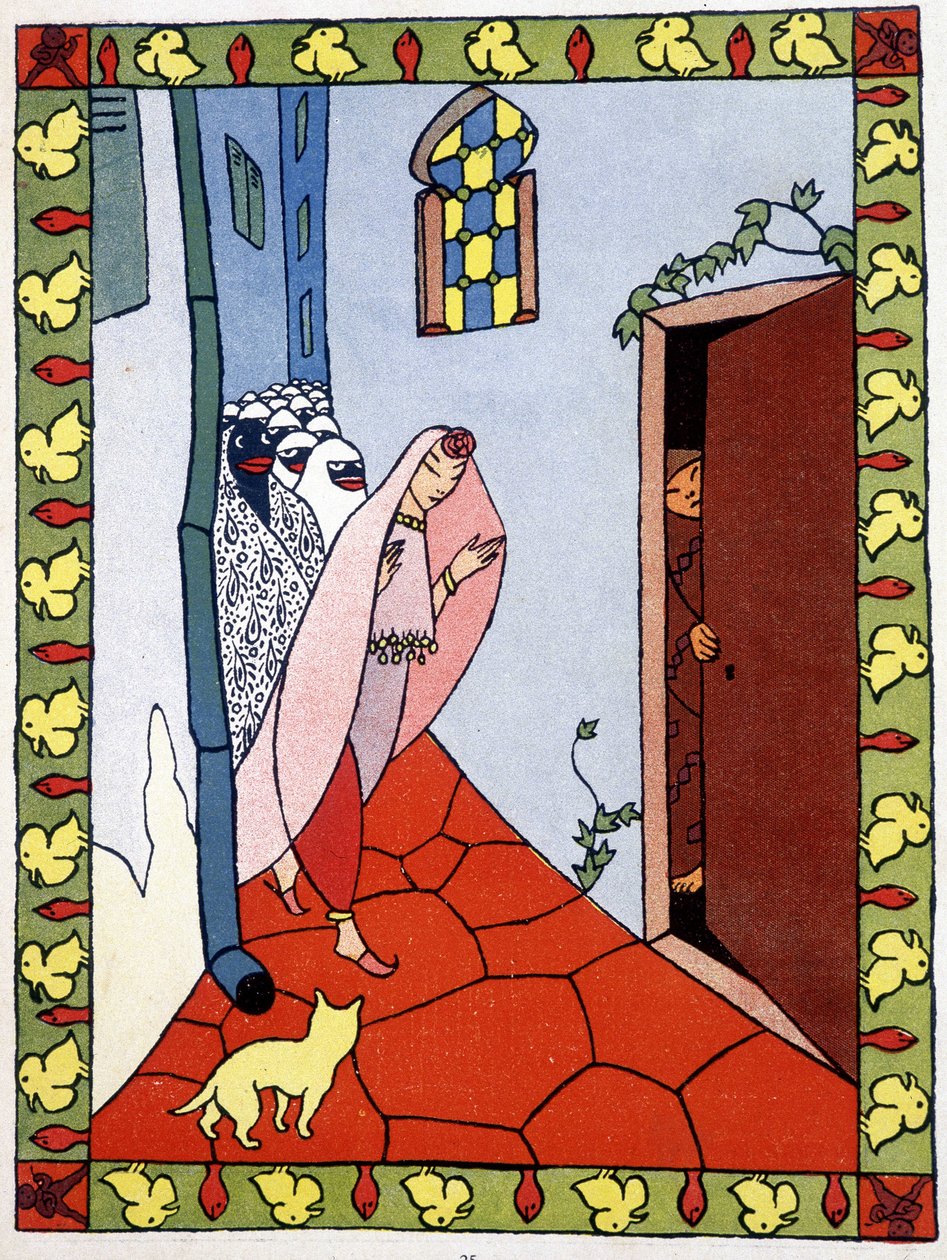 Les 1001 Nights (Contos das mil e uma Noites) Lucien Laforge (1889-1952) 1912. de Lucien Laforge
