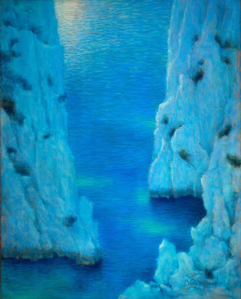 O Calanque de Lucien Levy-Dhurmer