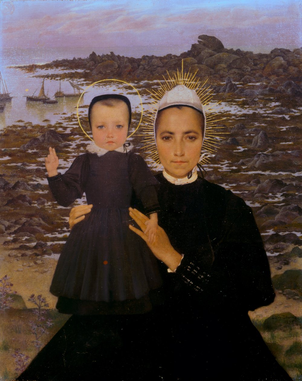 Nossa Senhora de Penmarch de Lucien Levy Dhurmer