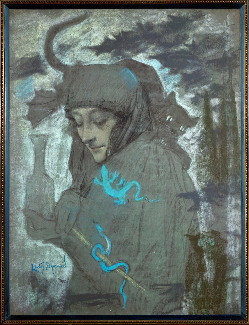 A feiticeira de Lucien Levy-Dhurmer