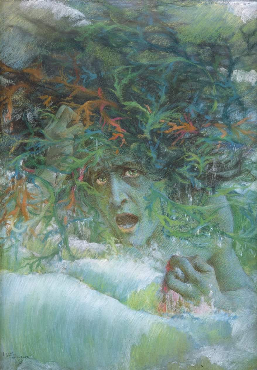 Medusa de Lucien Levy-Dhurmer