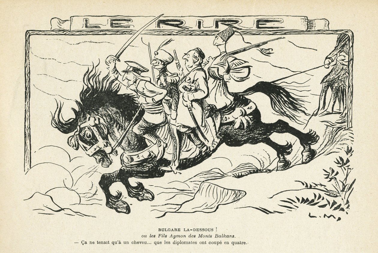 Ilustração em Le Rire de Lucien Metivet