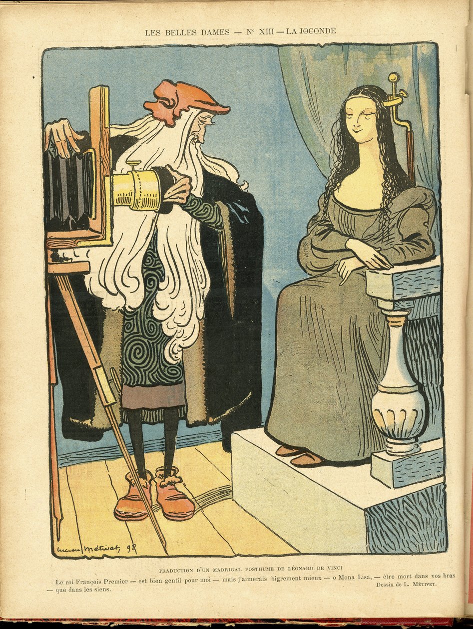 Ilustração em Le Rire de Lucien Metivet