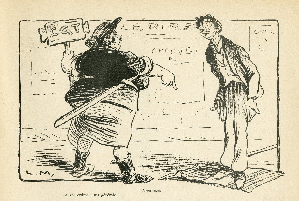 Ilustração em Le Rire de Lucien Metivet