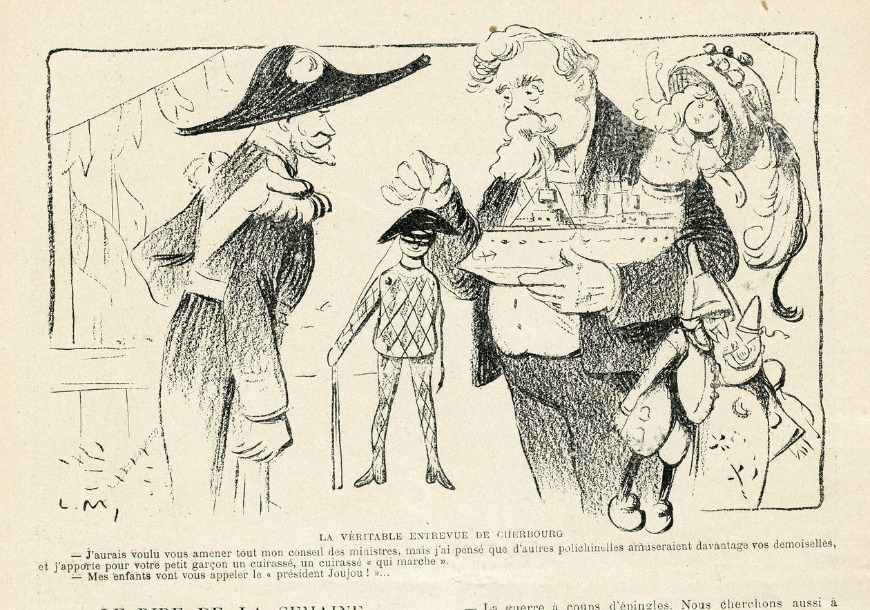 Ilustração em Le Rire de Lucien Metivet