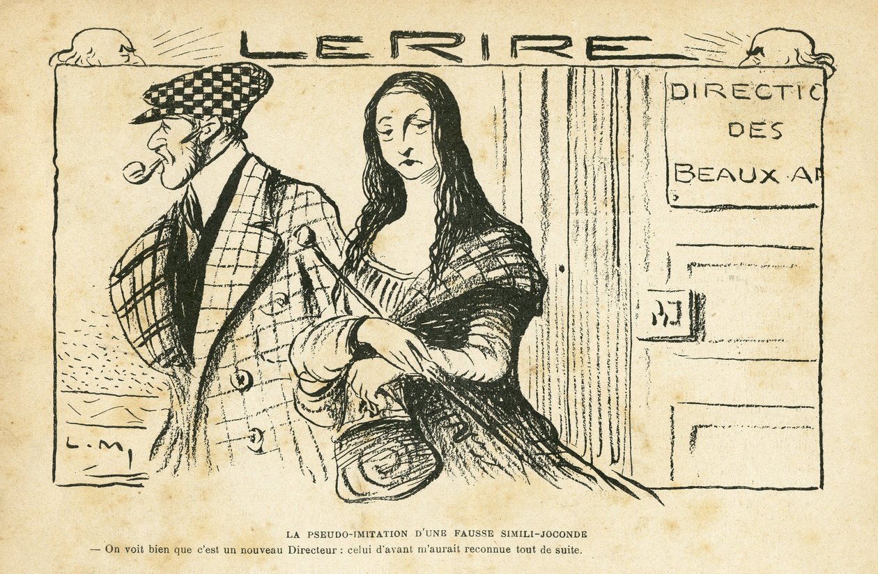 Ilustração em Le Rire de Lucien Metivet