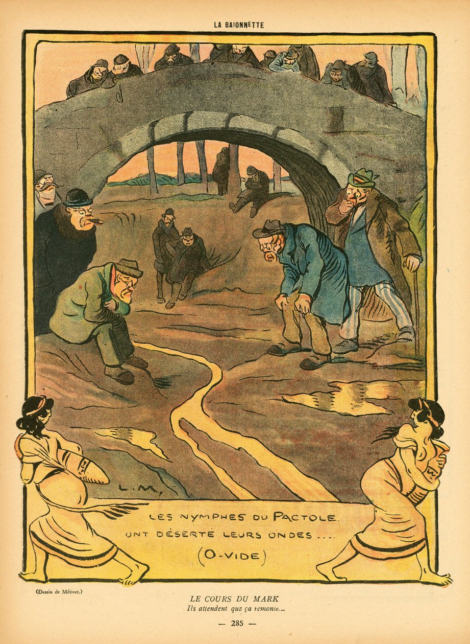 La Baionnette, Sátira Colorida de Lucien Metivet