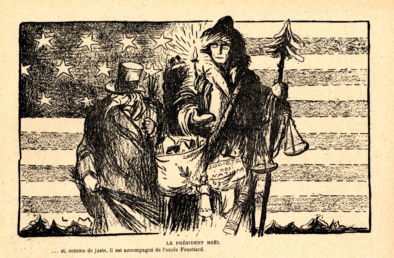 Le Rire rouge, sátira B&W de Lucien Metivet