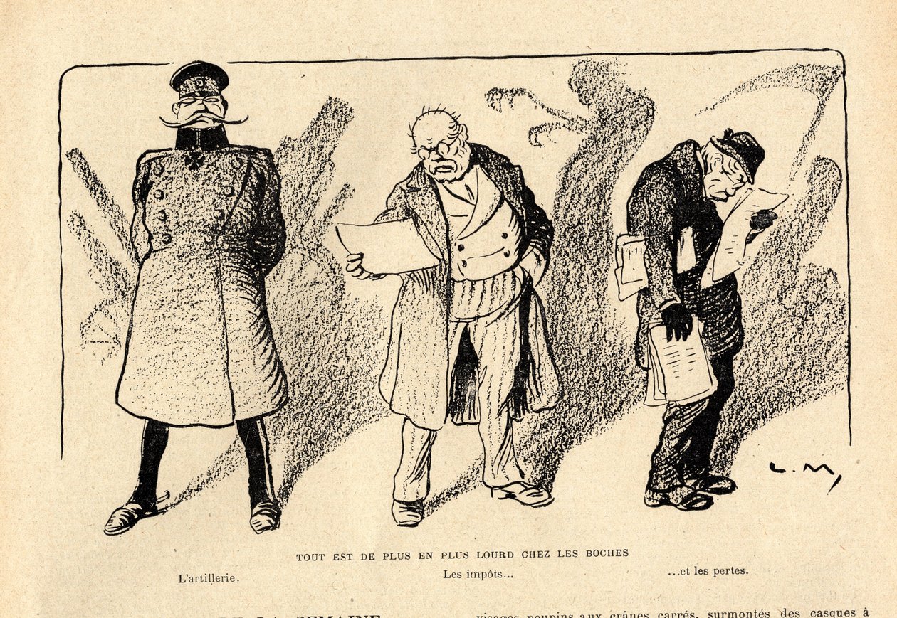 Le Rire rouge, sátira B&W de Lucien Metivet