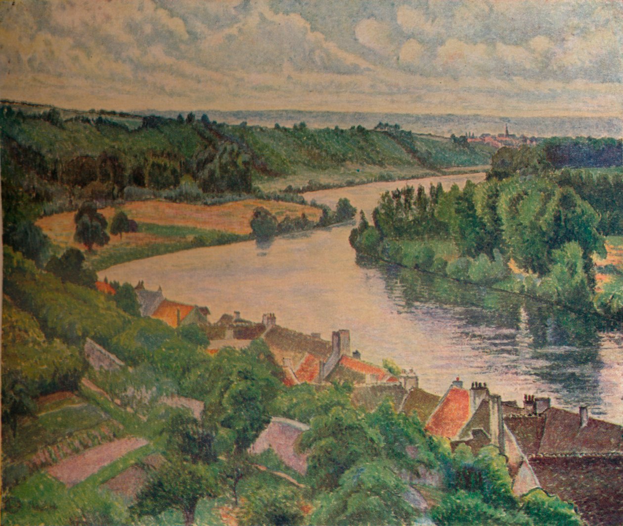 La Frette e Sartrouville, 1924. 1925 de Lucien Pissaro
