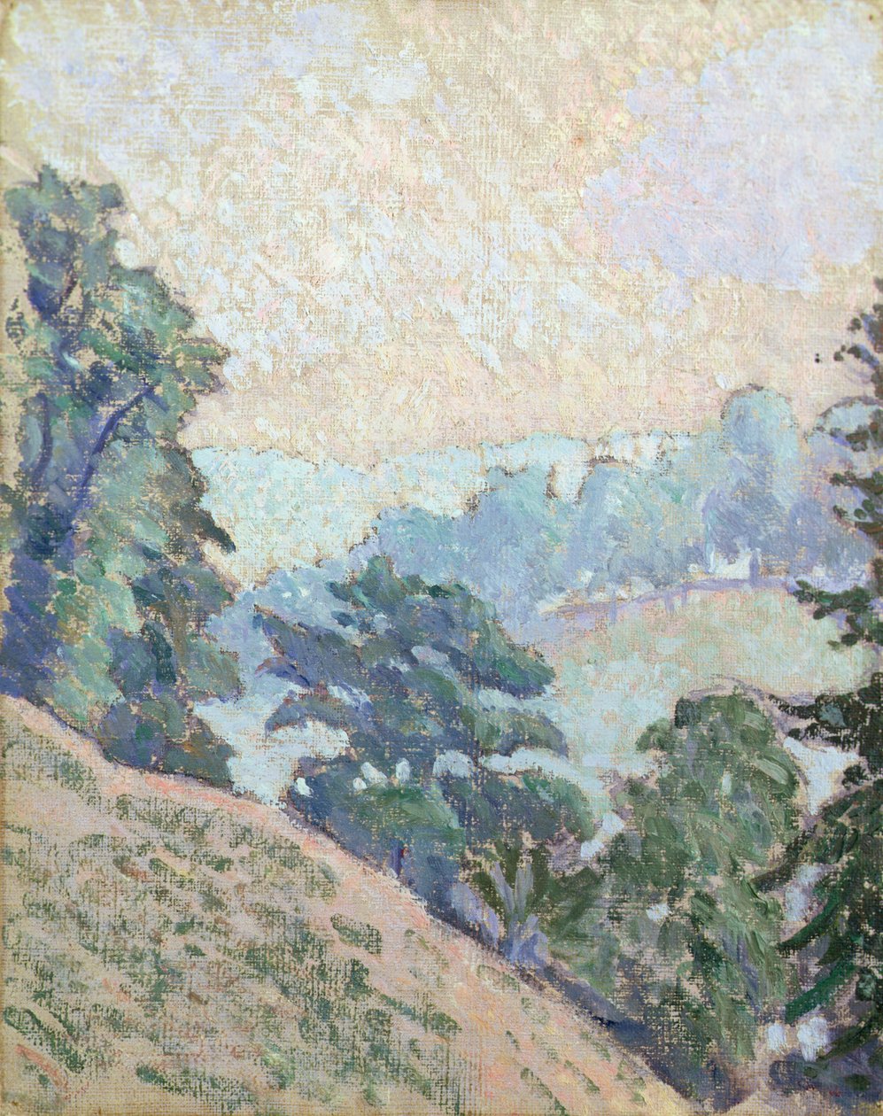Brookleton Dale, Youlgrave, Derbyshire de Lucien Pissarro
