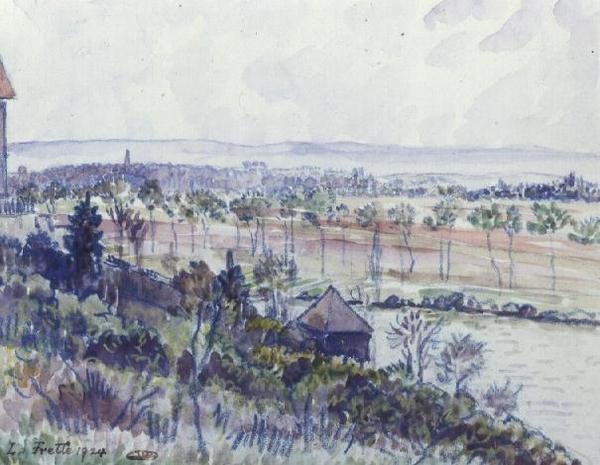 La Frette de Lucien Pissarro