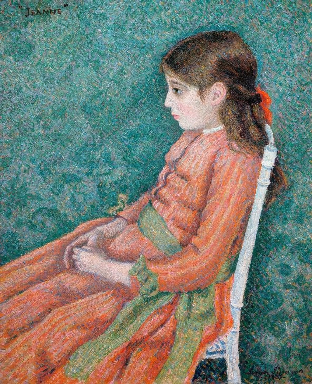 Retrato de Jeanne de Lucien Pissarro