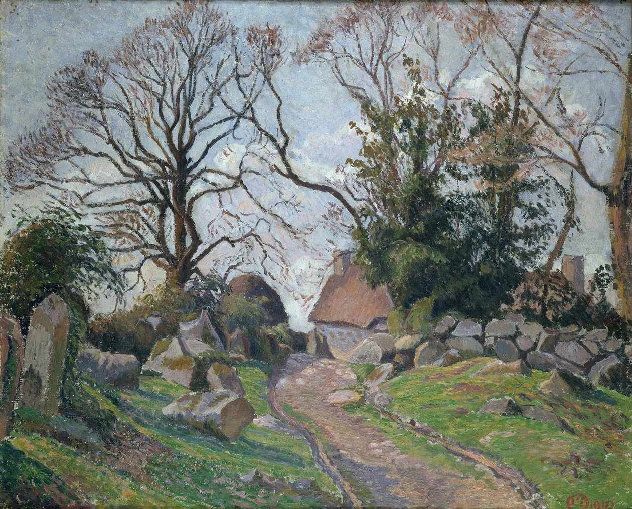Poulfenc a Riec, 1910 de Lucien Pissarro