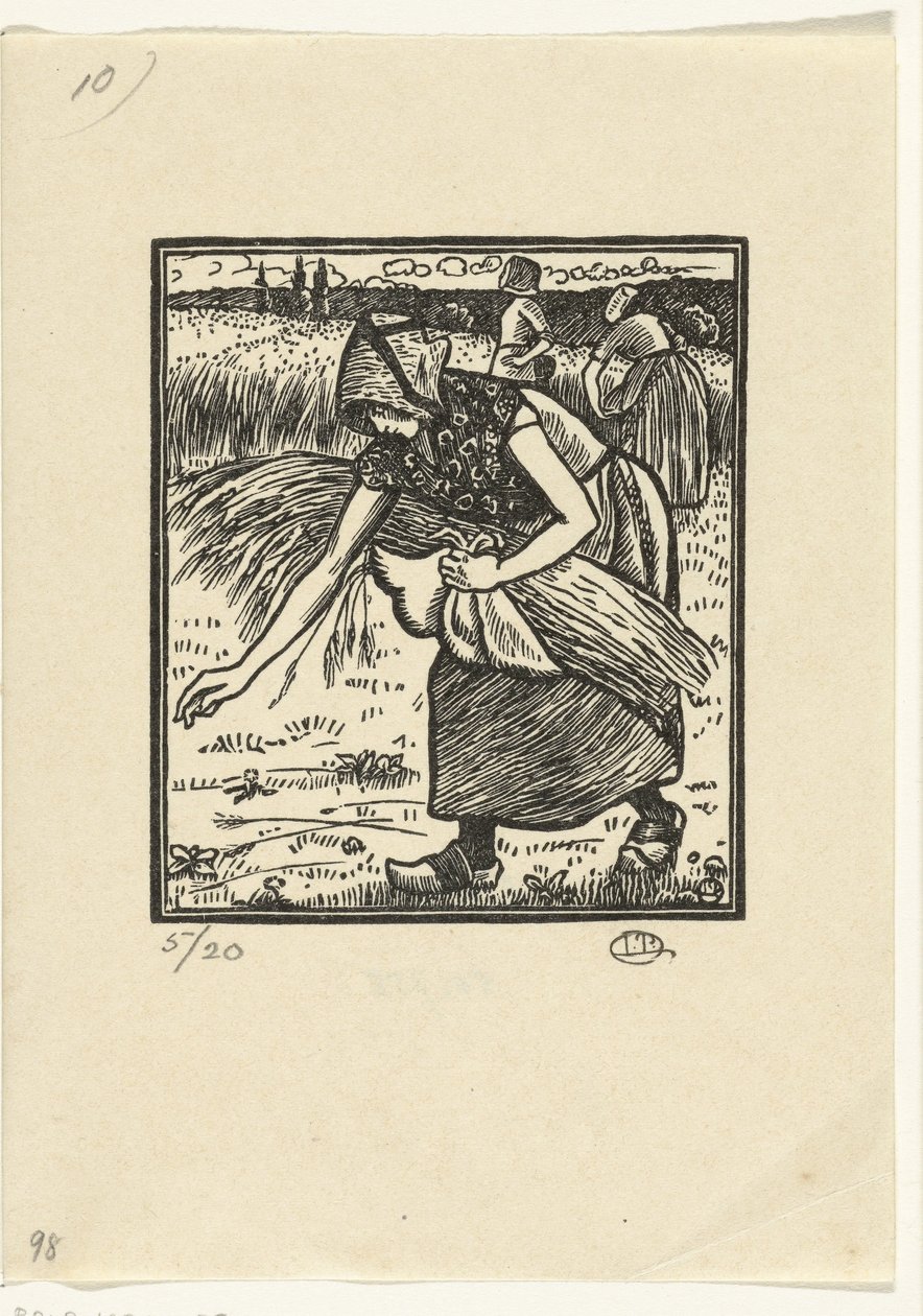 Ruth recolhe os ouvidos de Lucien Pissarro