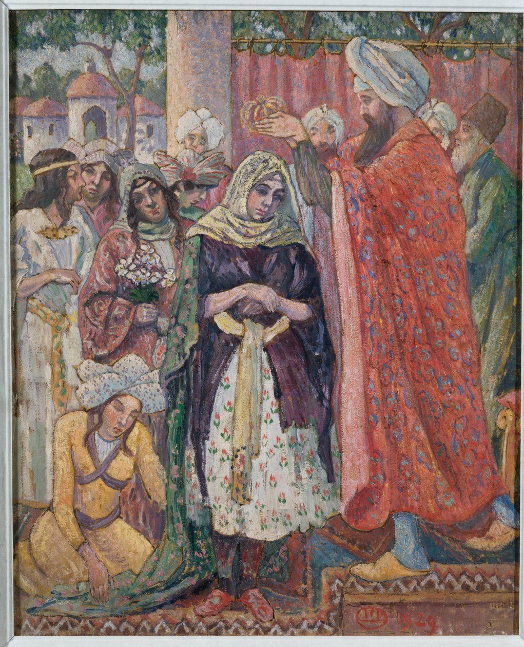 A Coroação de Ester de Lucien Pissarro