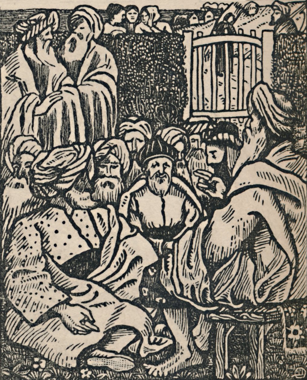 O Encontro dos Anciãos, 1919 de Lucien Pissarro