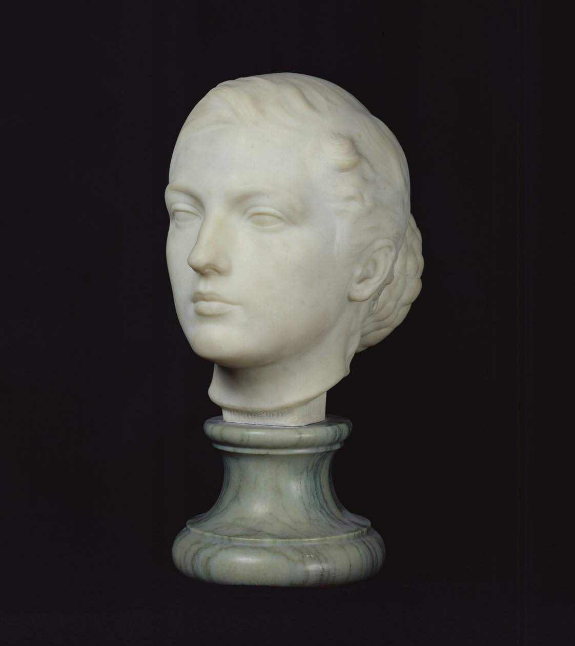 Chefe de Jane Poupelet (1878-1932) 1897 (mármore) de Lucien Schnegg