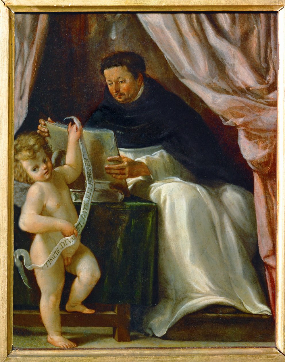 O dominicano São Vicente Ferrer e o anjo ... de Lucio massari