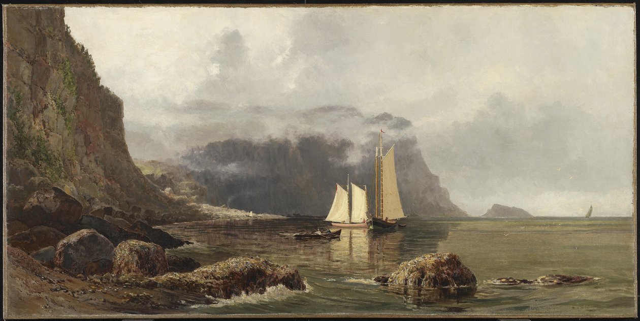 Cabeça do Norte do Grand Manan, 1879 de Lucius Richard OBrien